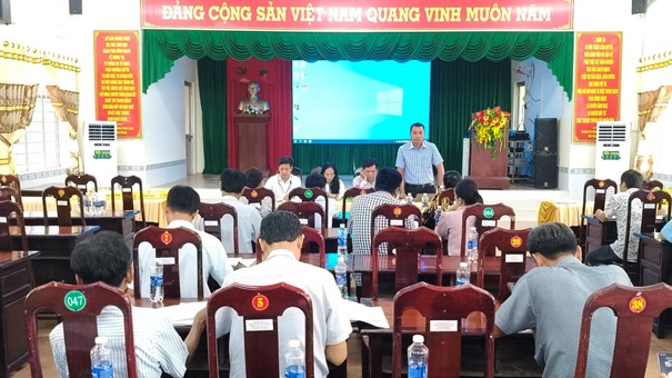 Triển khai kế hoạch thực hiện chi trả không dùng tiền mặt trên địa bàn xã Tài Văn